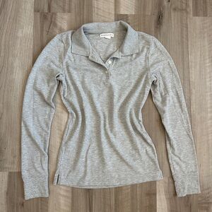 Aeropostale Long-Sleeve Polo Top